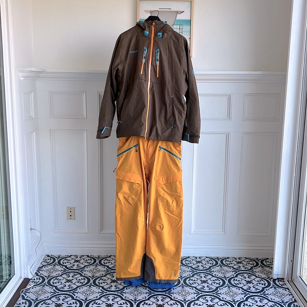 Mammut Ski Jacket M and pants 34, excellent condition
